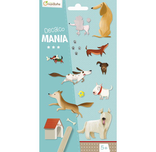 [CHO_CC024O] Decalco' Mania, Chien (Avenue Mandarine)