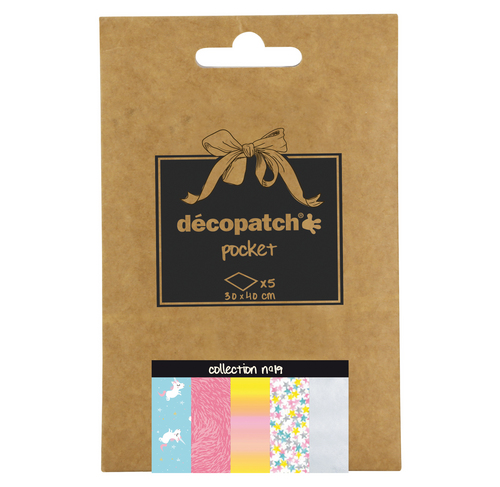 [CHO_DP019O] Déco pocket 19 (feuilles décopatch)