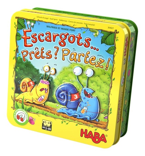 [HAB_304027] Escargots… Prêts? Partez! (Jeu Haba)