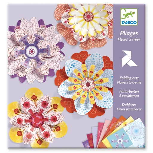 [DJE_DJ09403] Fleurs à créer (Papier Créatif Djeco)