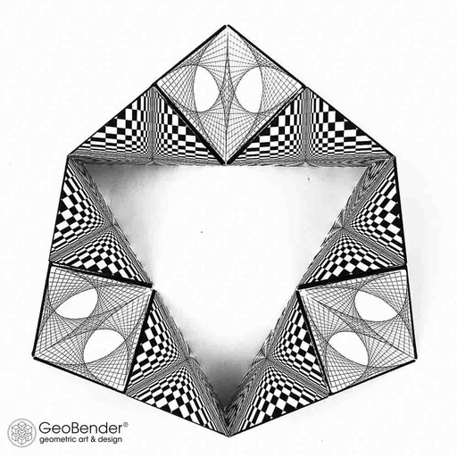 [CHO_GBC-ABST] Geobender cube abstract