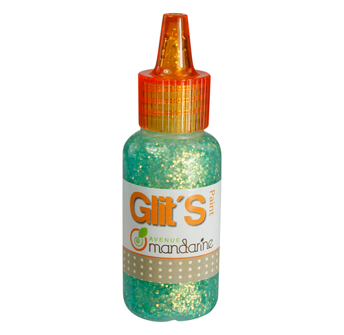 [CHO_CC018O] Glit's Paint, 20ml, Vert d'eau (Avenue Mandarine)