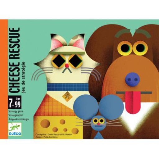 [DJE_DJ05149] Jeux de cartes Cheese rescue