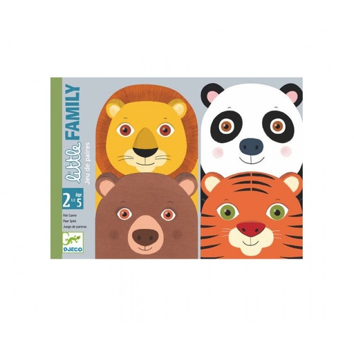 [DJE_DJ05062] Jeux de cartes des tout-petits Little Family