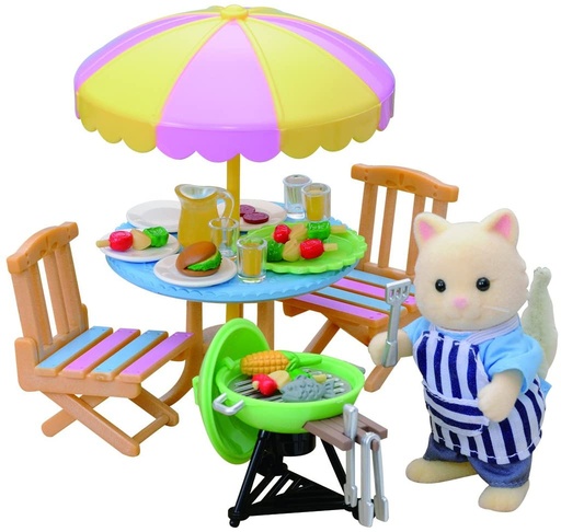 [SYL_4869] [SYL_4869] Le set barbecue de jardin  (Sylvanian Families)