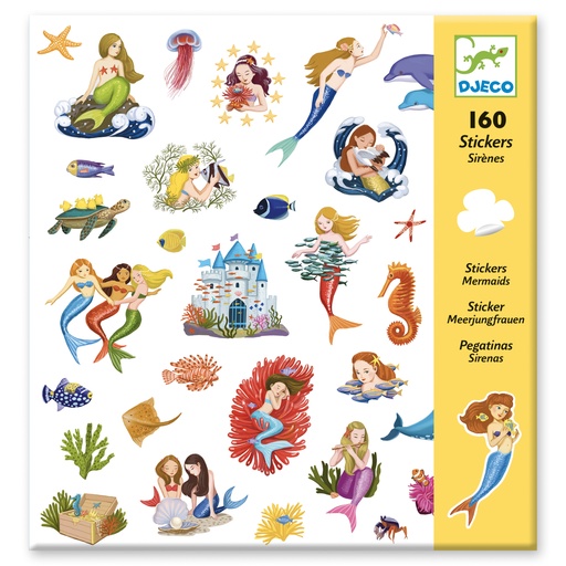 [DJE_DJ08885] Sirènes (Stickers Djeco)