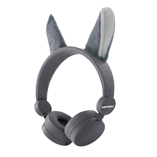 [NES_KIDYEARS-WOL] casque audio loup ( gris)