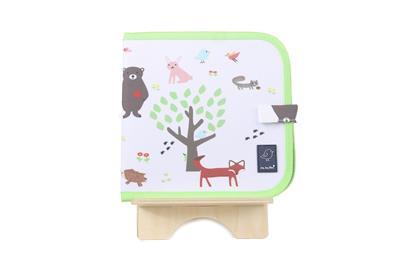 [DAM_2613895] Jaq Jaq Brid: doodle it & go Forêt 20x20cm, livre avec 8 pages