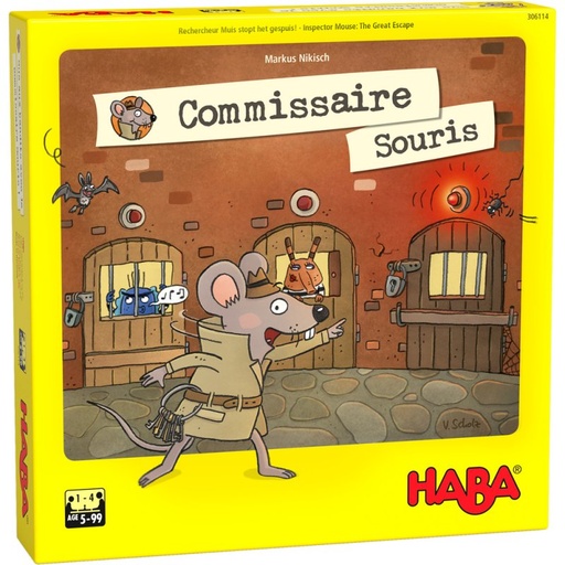 [HAB_306114] !!! Jeu - Commissaire Souris (français) = allemand HAB_306112 - néerlandais HAB_306166