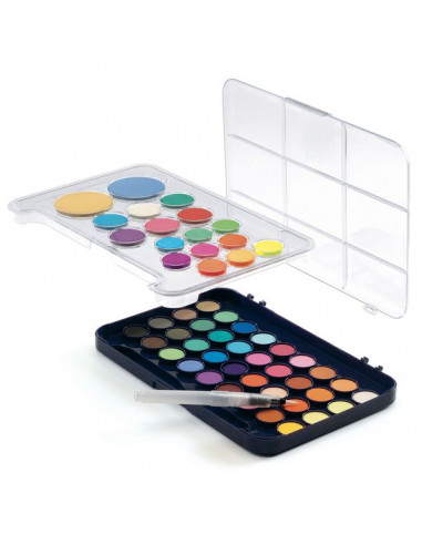 [DJE_DJ09784] Palette de peinture, peinture d'artiste