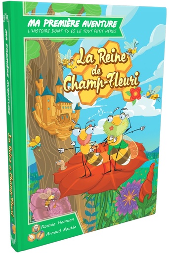 [HBG_GAM020RE] Livre dont on est le héro: la reine du Champ fleuri 