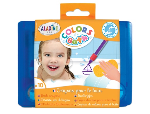 [JPM_42032] ALADINE-CRAYONS POUR LE BAIN