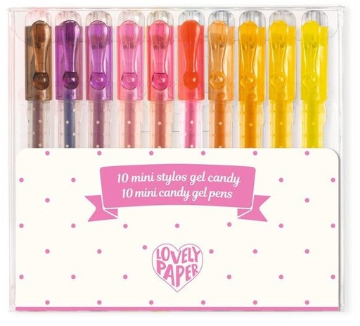 [DJE_DD03786] 10 mini stylo gel candy