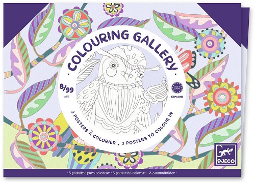 [DJE_DJ08691] Colouring Gallery Oiseaux