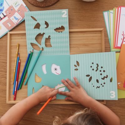 [DJE_DJ07916] DIY - Mosaïques & Stickers  Dans les étoiles
