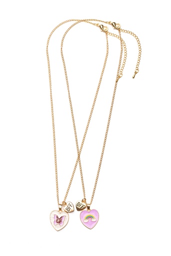 [GRP_86149] collier papillon arc-en-ciel BFF