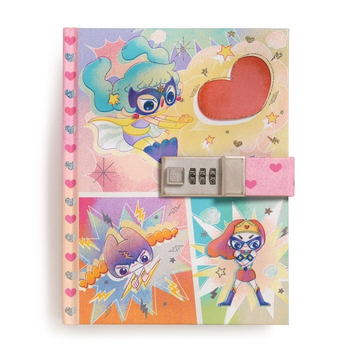 [DJE_ DD03619] LOVELY  PAPER - CARNETS Carnet secret code Lam