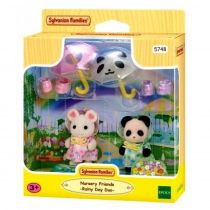 [EPO_SYL5748] sylvanian Families, le duo de bébés en habits de pluie