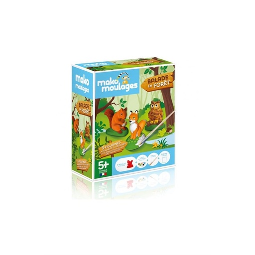 [MAK_39049] Mako Moulages Balade En Forêt, set de 3 figurines